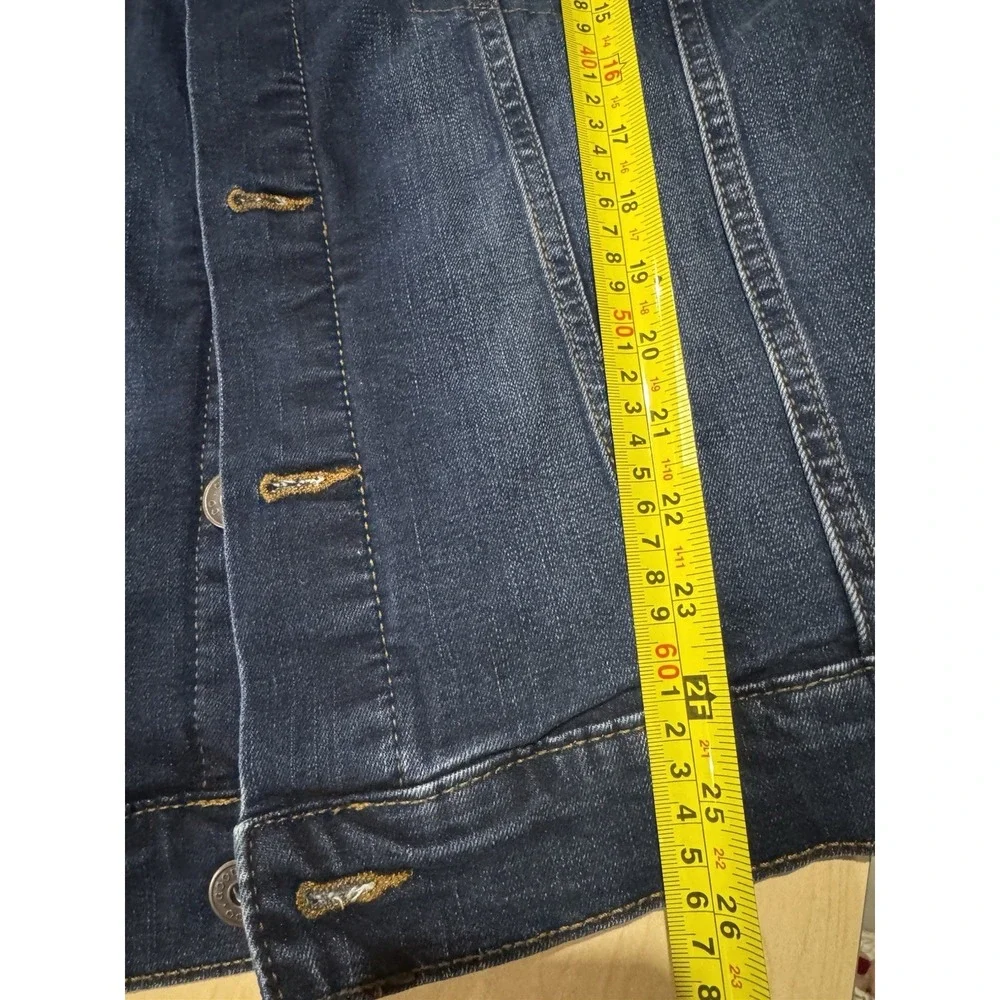 Goodfellow & Co Men's Sz XL Monticello Wash Denim Trucker Jacket Blue Button Up